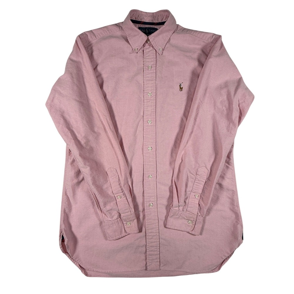 Polo by Ralph Lauren Pink Button-Down Oxford Shirt